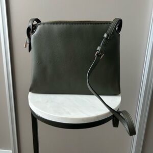 New Gray-Green Crossbody Bag